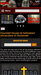 Mobile Screenshot of cincinnatihauntedhouses.com